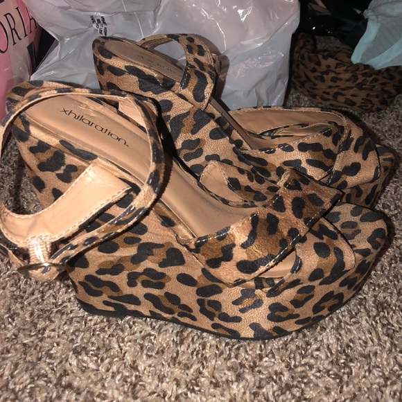 target leopard print heels